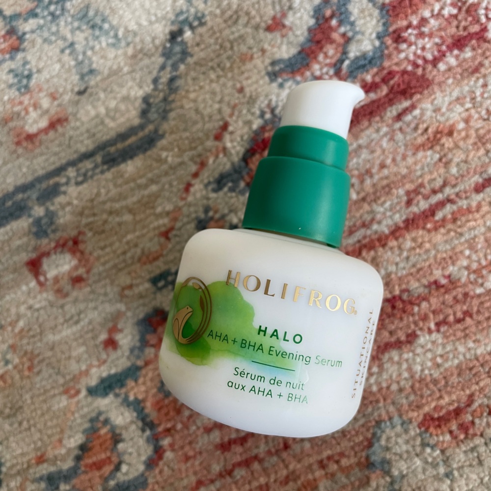 HOLIFROG Halo AHA + BHA Evening Serum, 30ml NWT/NIB